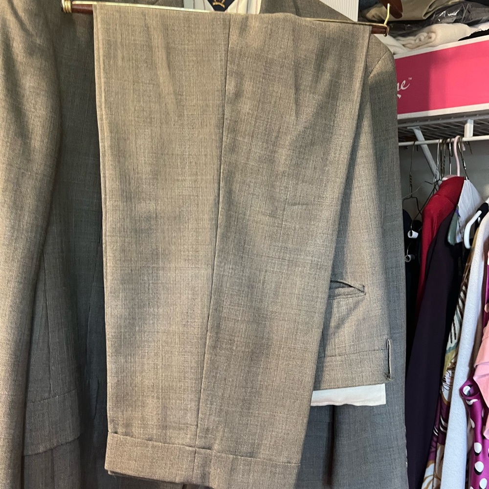 Tommy Hilfiger Gray Classic Suit Pants